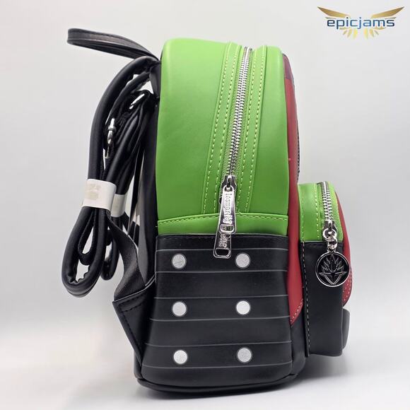 Loungefly Marvel Studios Infinity Saga LE Gamora Cosplay Mini Backpack New - Picture 4 of 7